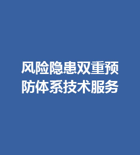 风险隐患双重预防体系技术服务